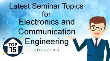 ece seminar topics